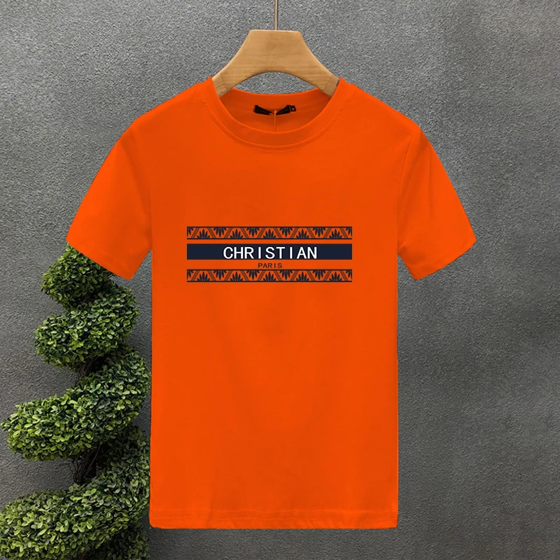 Parigi marca 100% cotone stampa di alta qualità coppia magliette estate Haruku per uomo/donna manica corta t-shirt taglia asiatica_voghion.com
