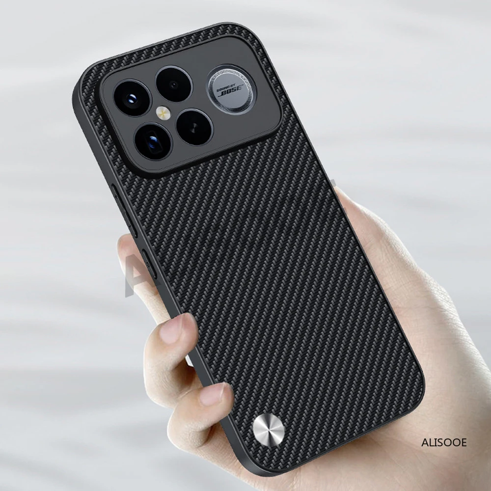 Leather Shockproof Fashion Fiber Texture Case Cover