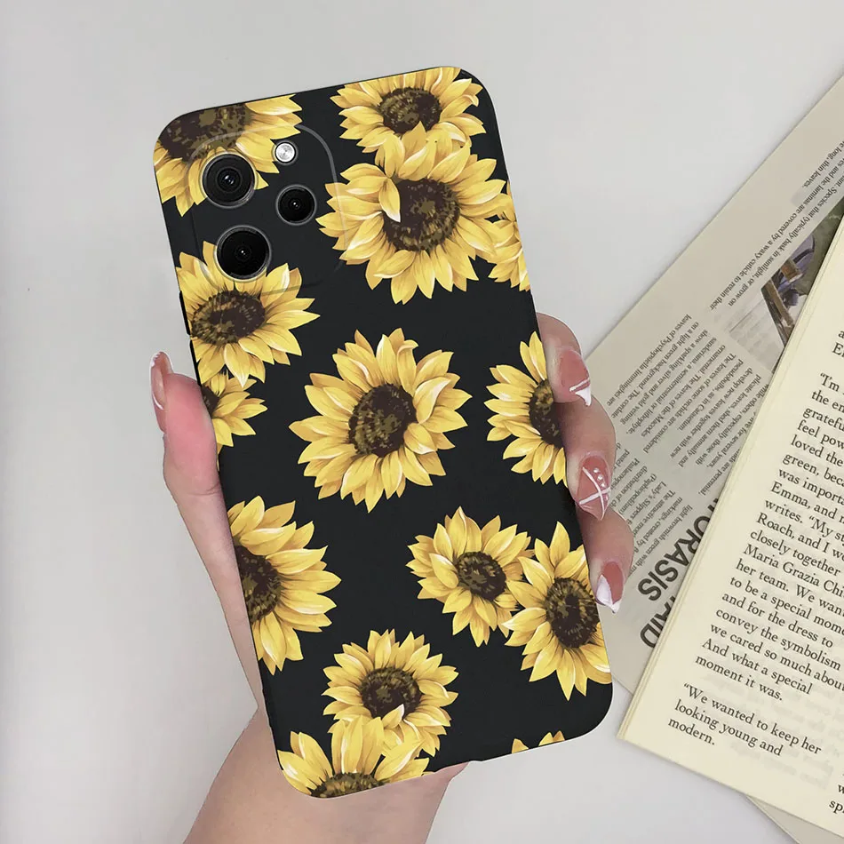 Heart Silicone Matte Shockproof Phone Case - Soft Back Cover, Enhanced Protection