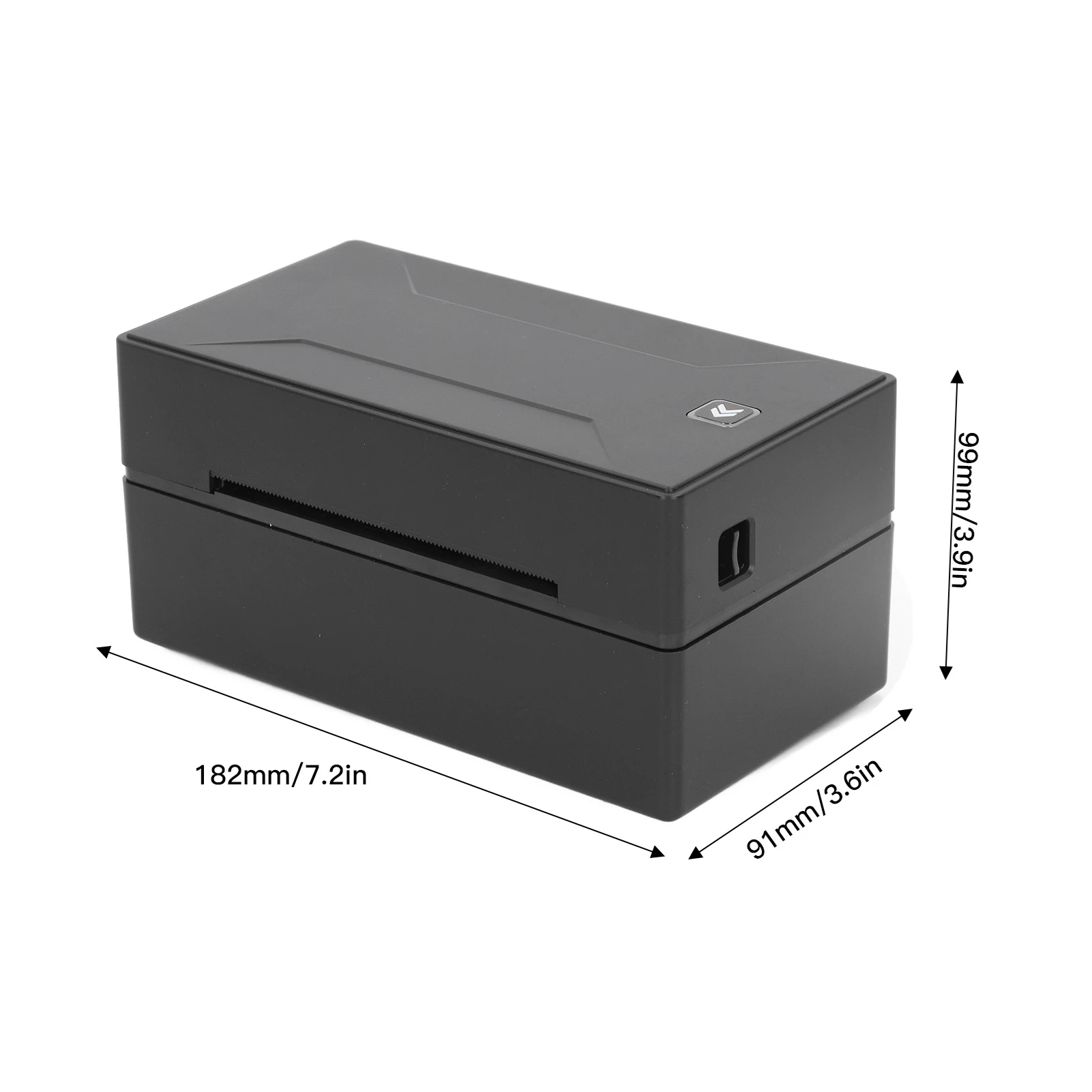 【New】D100 Bluetooth Thermal Printer Thermal Label Printer Bluetooth Wireless USB Wired Portable Shipping Label Printer 150mm/s