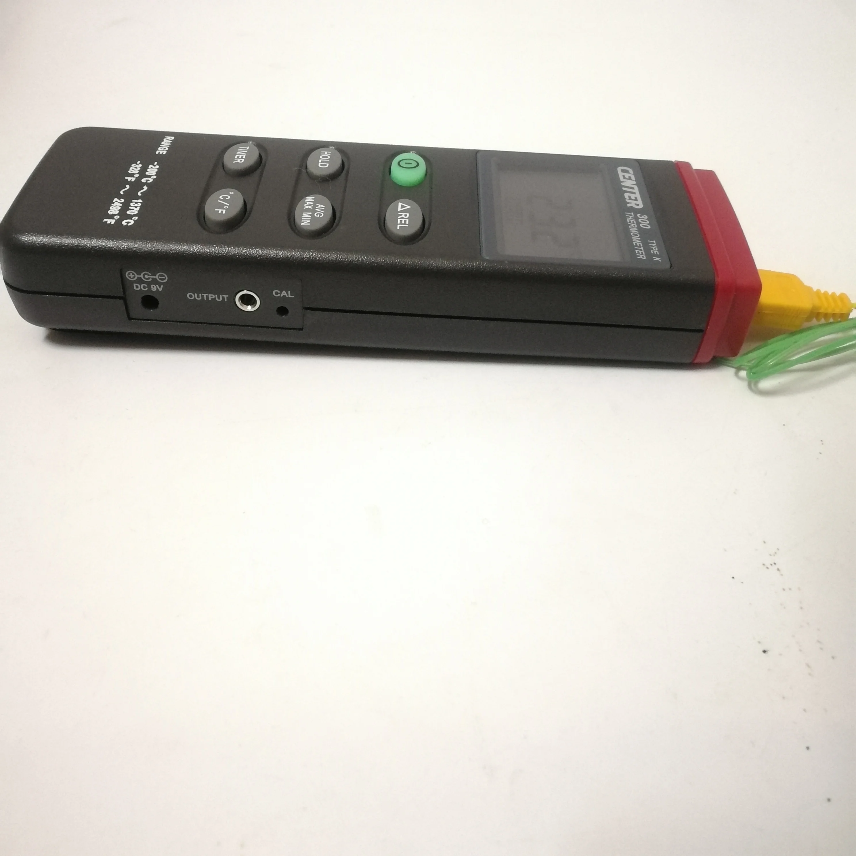 CENTER 300 Digital K-Type Thermocouple Thermometer 200–1370°C High Temp Industrial Temperature Meter detail image 5