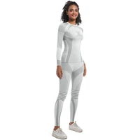 Women Skiwear Set Yoga Set Skiing Underwear Fitness Workout Thermal Gym Ski Snowboarding Running Yoga Exercise Suit Long Johns - Image 4