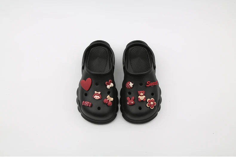 2022  New Parents-Chid Women Girls Boys Beach Cute Mules Clogs Garden Sandals Slippers Shoes30 31 32 33 34 35 36 37 38 39 40 41