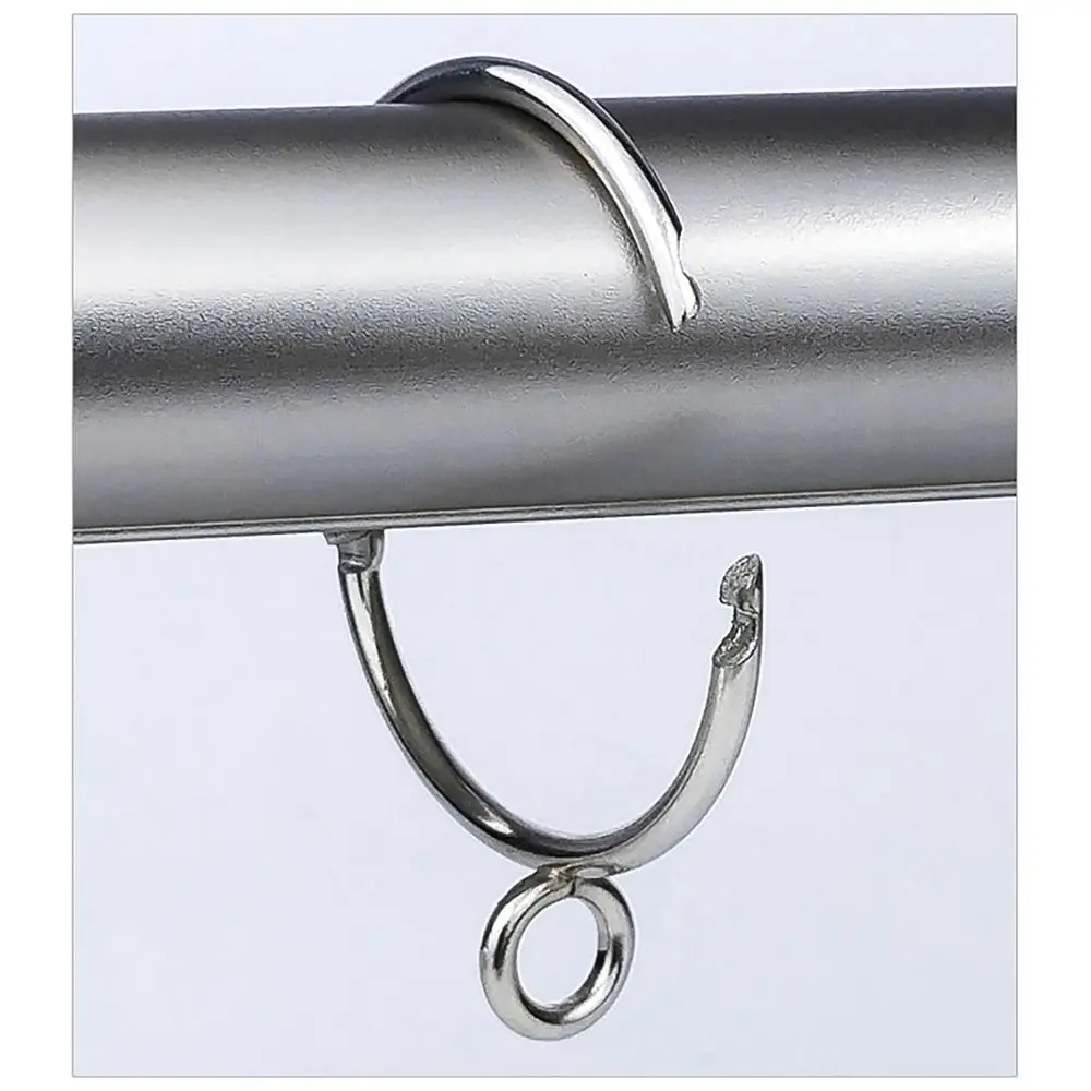 38/50mm Curtain Hanging Ring 10Pcs Metal With Eyelet Shower Curtain Towel Hook Storage Tool Bathroom Hardware