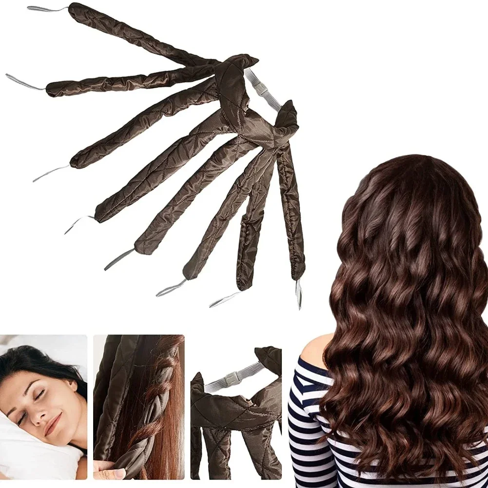 Bigodini Per Capelli Senza Calore Senza Calore Arricciacapelli Arricciacapelli Arricciacapelli Arricciacapelli Nastro Di Seta Rulli Per Capelli Soft B