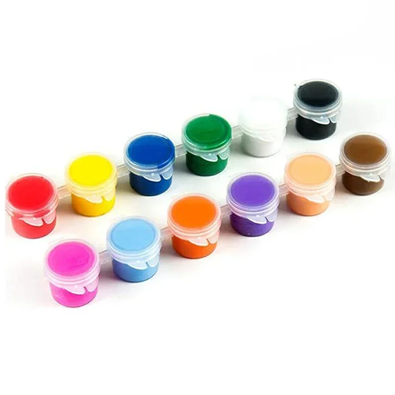 5 Strips for Ink Pigment Containers Empty Paint Strips Paint Pot Pod Arts Crafts Plastic Storage Containers 3ml/5ml
