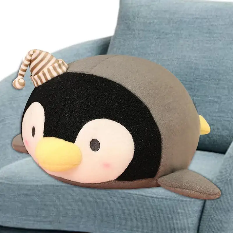 

Penguin Plush Cute Penguin Plush Plush Soft Hugging Body Pillow Large Penguin Stuffed Animals Toy Doll For Kids Birthday