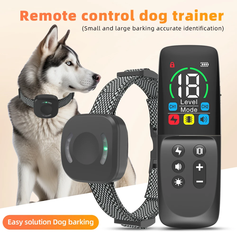 Remote Control Large Dog Shock Collars Dog Shock Collar 4000FT Dog