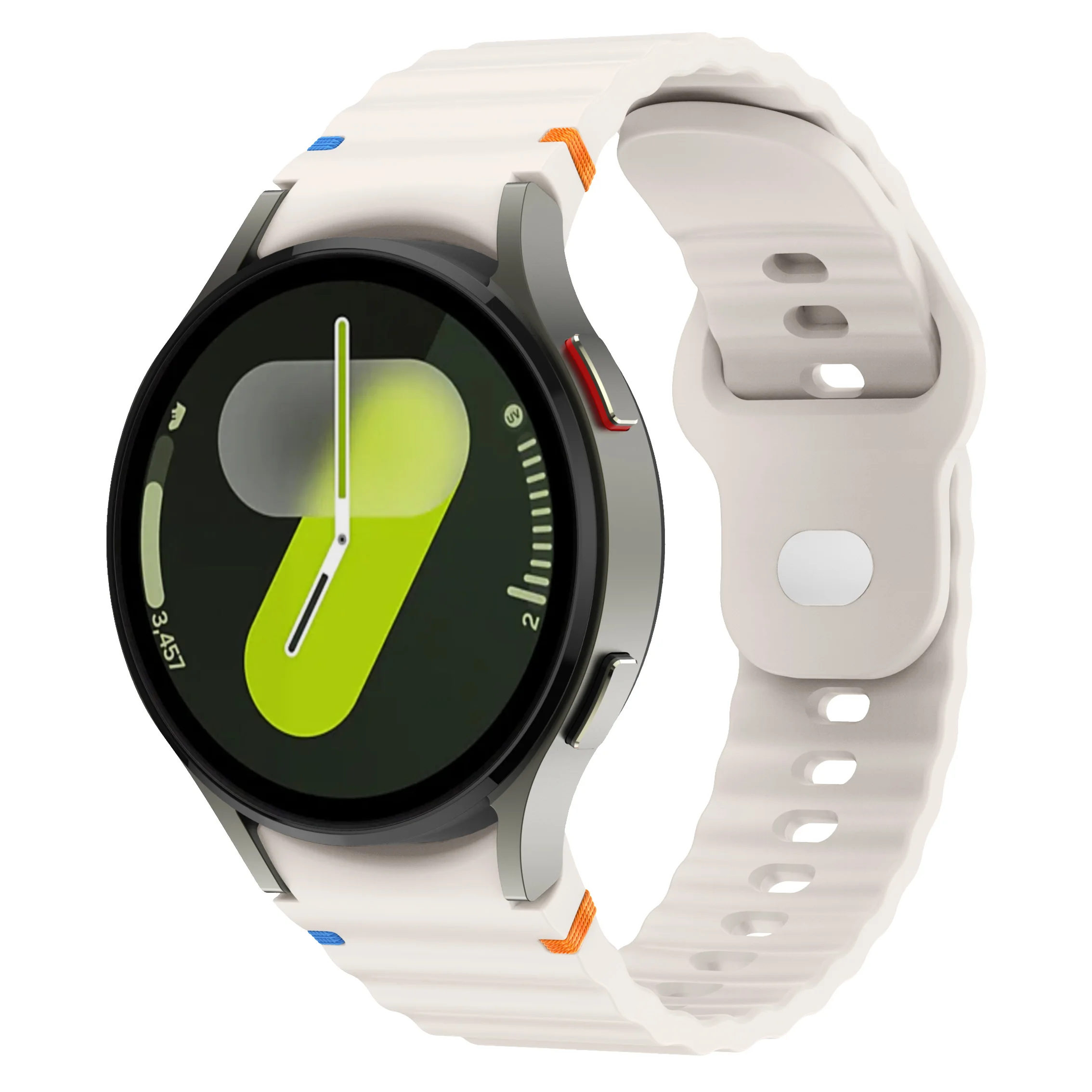 Seamless Silicone Bracelet for Galaxy Watches - Universal Fit