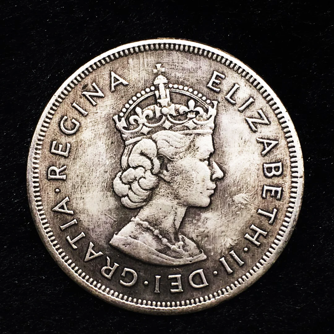 1959 Queen Elizabeth Ii Corona Moneta Bermuda Oro Argento Monete Da Collezione Medaglia Reale Album Monete Monedas Regali Di Buon Natale