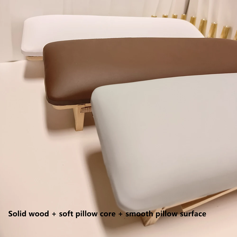 ANGNYA Beveled Folding Nail Art Hand Pillow Manicure Table Hand Rest for Nails Cushion Pillow Arm Rests Nail Art Stand