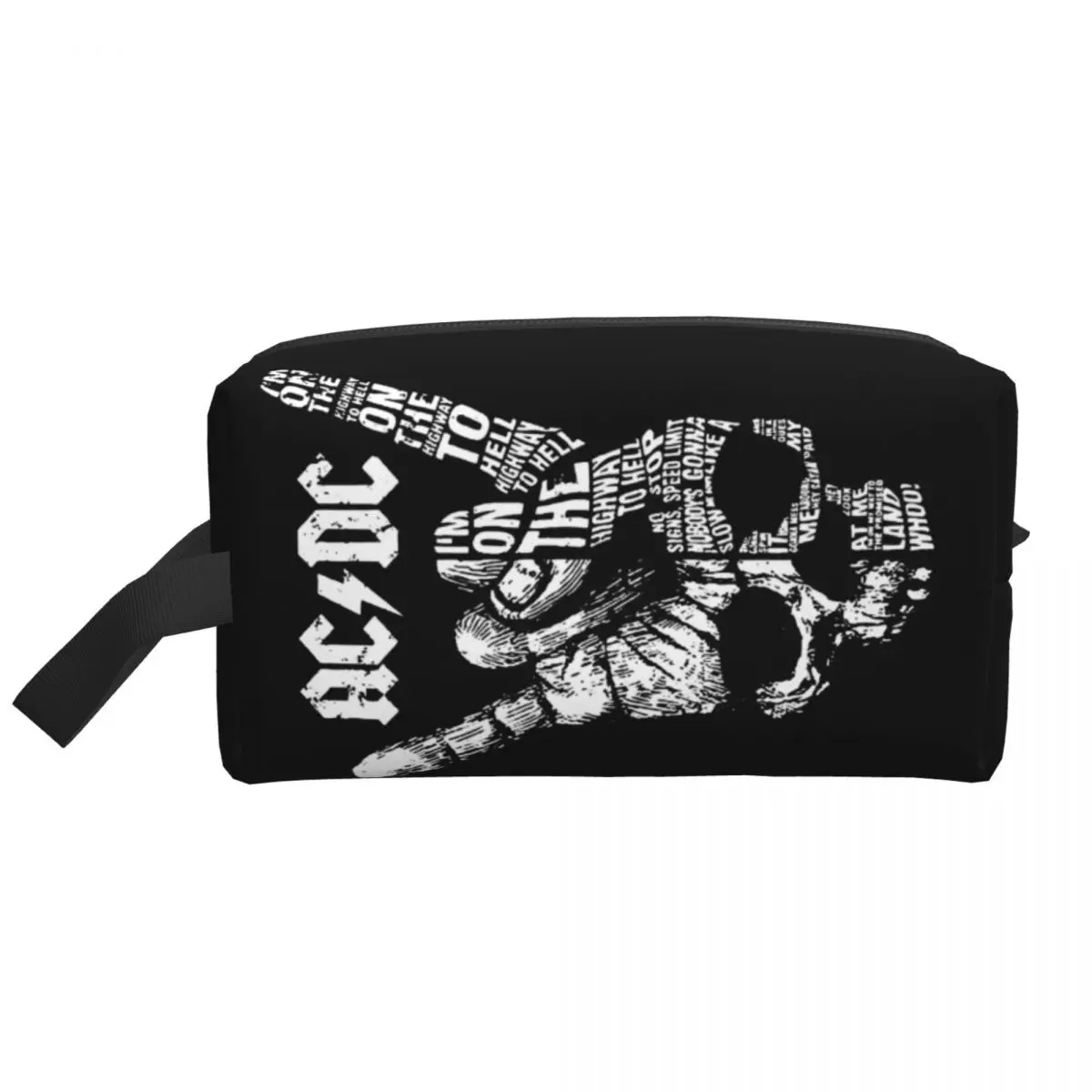 

Косметичка Rock Music Art для женщин, модная вместительная женская косметичка, аксессуары для косметики