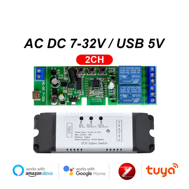 2CH Zigbee 7-32V