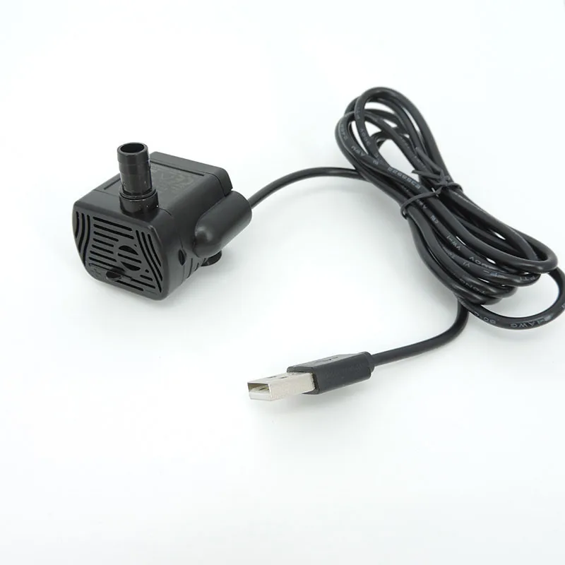 Pompe à eau USB 5V, 200L/H, filtre de radiateur, faible bruit, moteur sans balais, accessoires réglables, SubSN