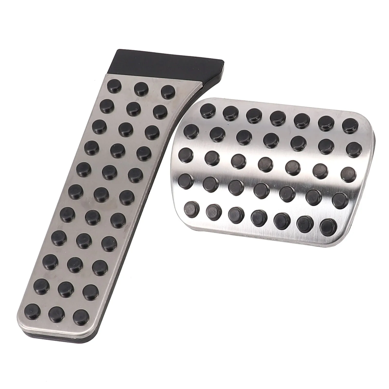 2x No Drill Fuel Brake Pedal Pad Cover Mercedes Benz C E S W222 W205 W213 R172 Car Accelerator Pedal car pedals pedal cover