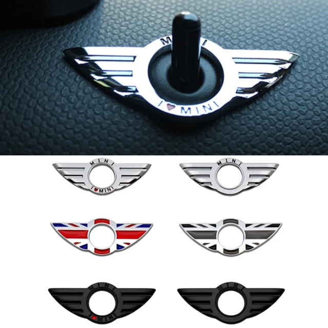 Für Mini Cooper S Eine R52 R53 R55 R56 R60 1PCS Mini Flügel Logo