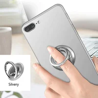Finger Ring Holder Stand Grip 360 Rotating For Mobile Phone Car Magnetic Mount Phone Back Sticker Pad Unniversal Bracket - Image 4