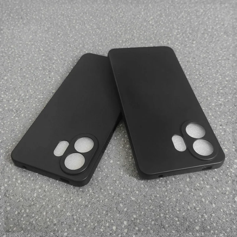 Black Matte Soft TPU Protective Case