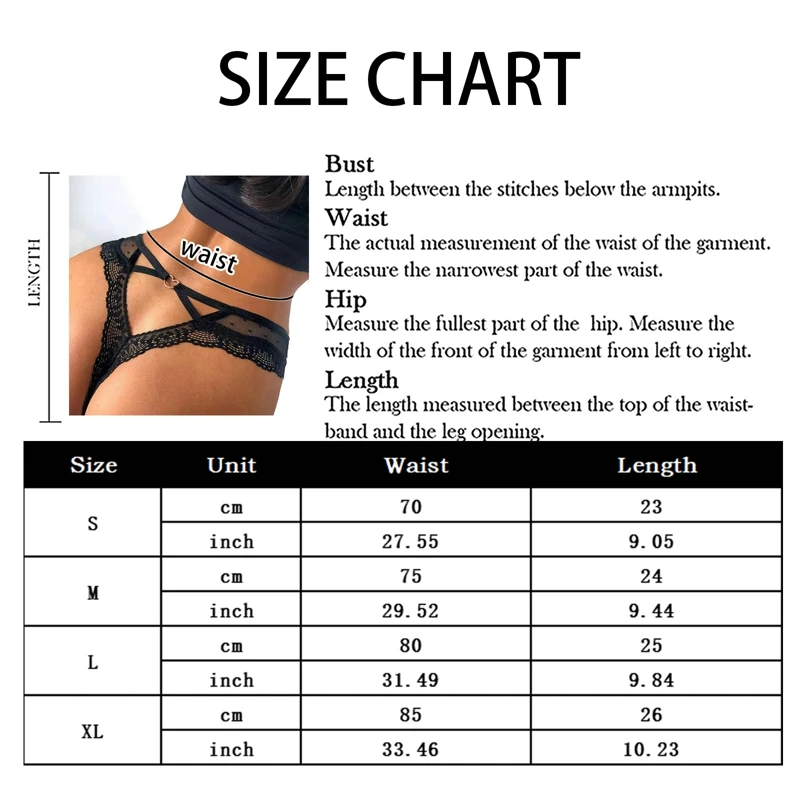 Sexy Lace Thongs Bow-knot Low Waist Panties Women Transparent