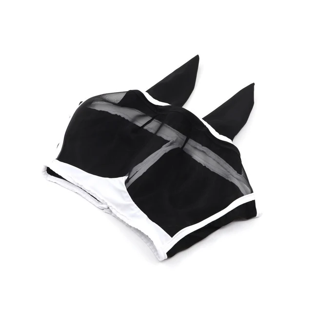 Anti-mosquito Horse Hood Suitable for Small Medium and Large Horses Multi-size Breathable Horse Mask Pasted to Prevent Mosqu 4