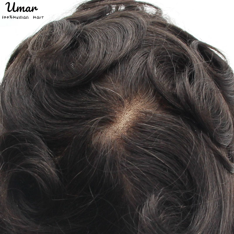 New Full Lace Frech Lace Base Wig Breathable Male Capillary Prothesis Hair Toupee For Men Human Hair Systems Unit Men's