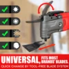 SHALL Multifunction Tool Oscillating Multi-Tools Kit with 5° Oscillation Angle Variable Speed Woodworking Tool Home Decoration 5