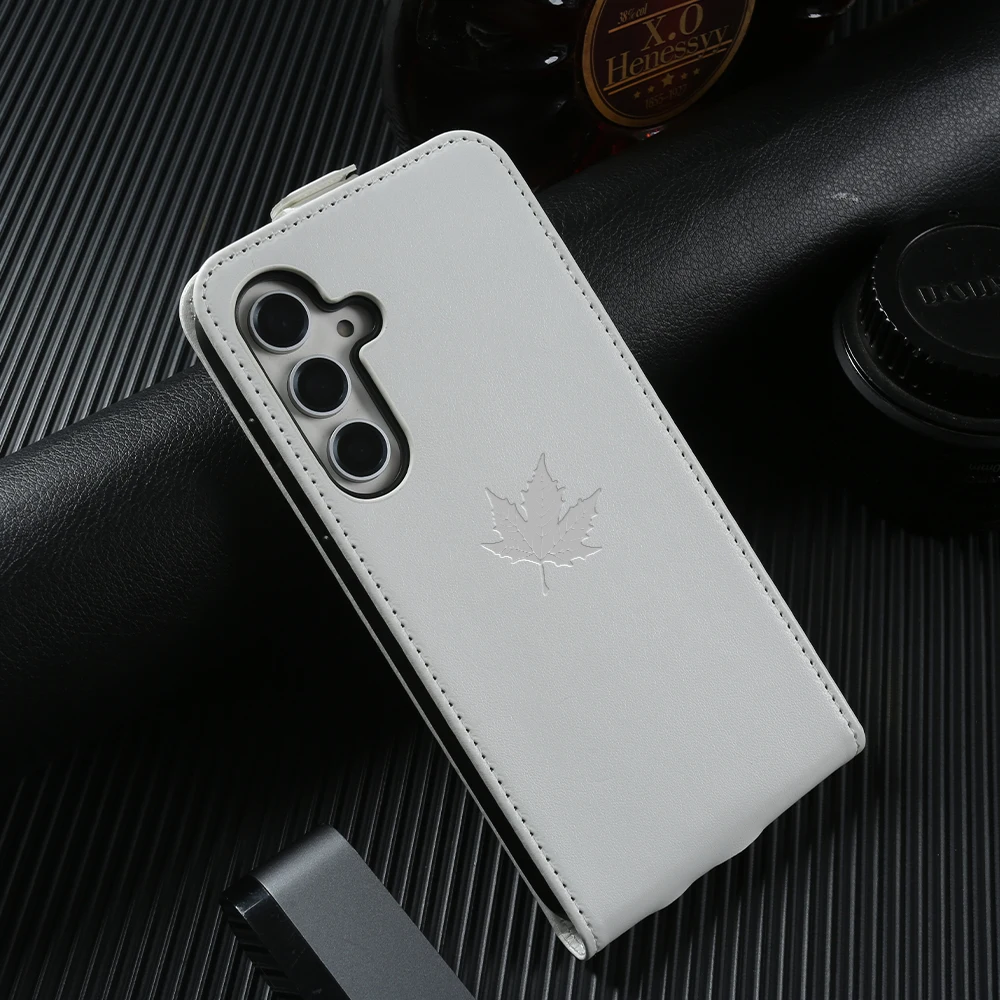 Premium Shockproof Leather Case with Front and Back Protection