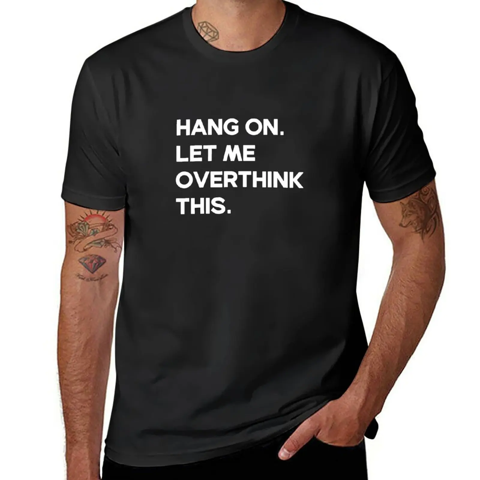 

Новая женская футболка с надписью «let me overthink this»-забавная женская футболка-футболка для мам-забавная Женская трендовая Футболка-футболка с мотылью