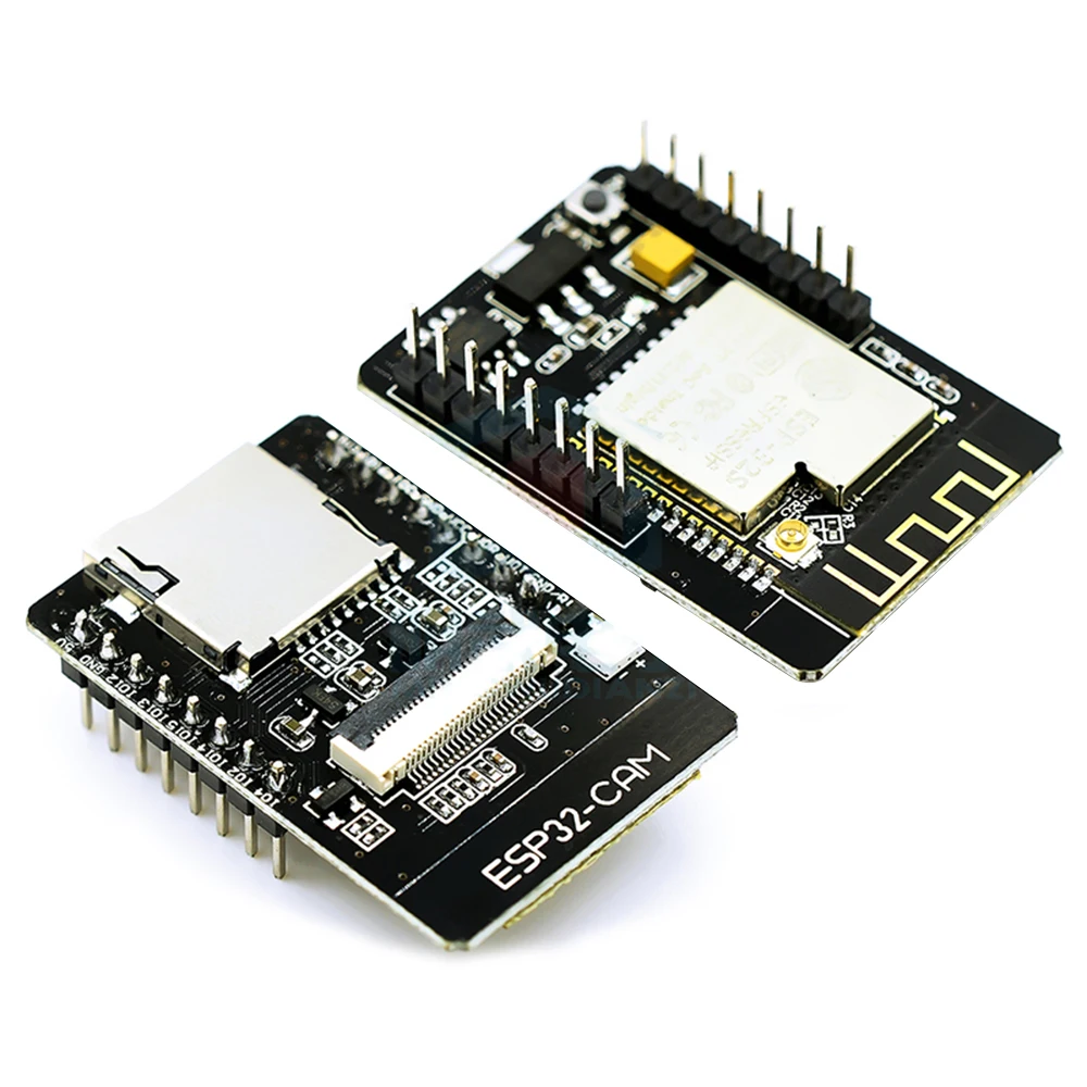 

ESP32-CAM-MB CH340G USB Serial ESP32-S Wireless WiFi Bluetooth OV2640 2MP Camera Support Photo/Video Antenna for Arduino