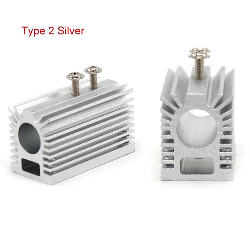 Dia 12mm Laser Module Heatsink Holder Cooling Blue/Green/Red/IR Lazer Heat Sink