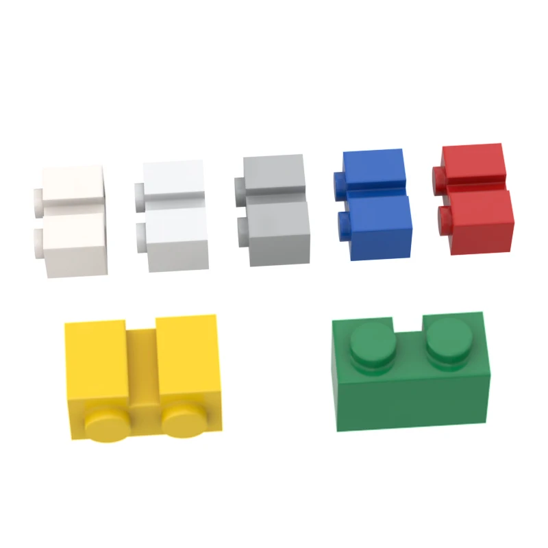 

1 шт., Детский конструктор 4216, модифицированный 1x2 с пазами