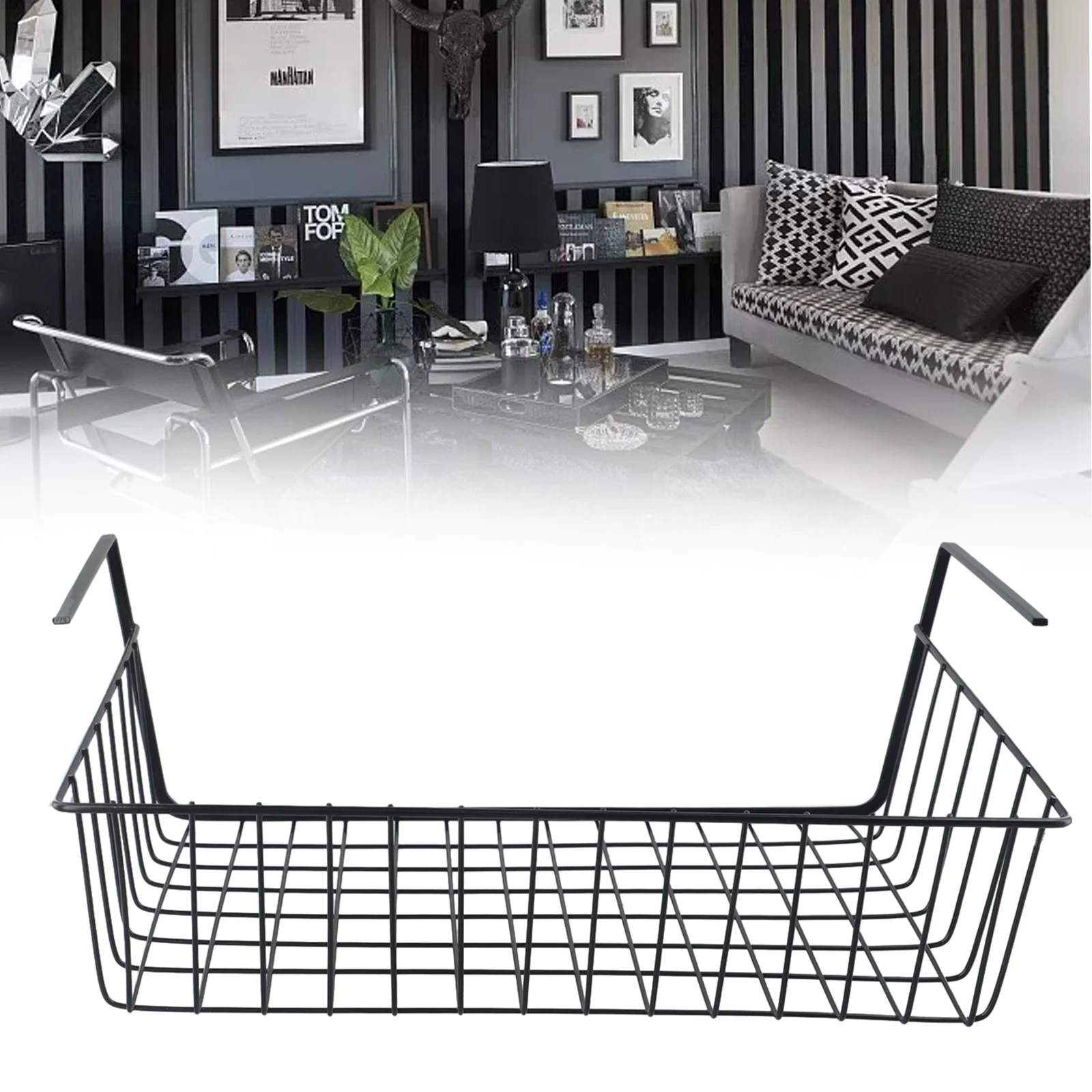 

Computer Tables Wardrobes Kitchen Shelf Basket Pantry Cabinet Storage Organizer Holder Iron Easy Solid Useful Hot