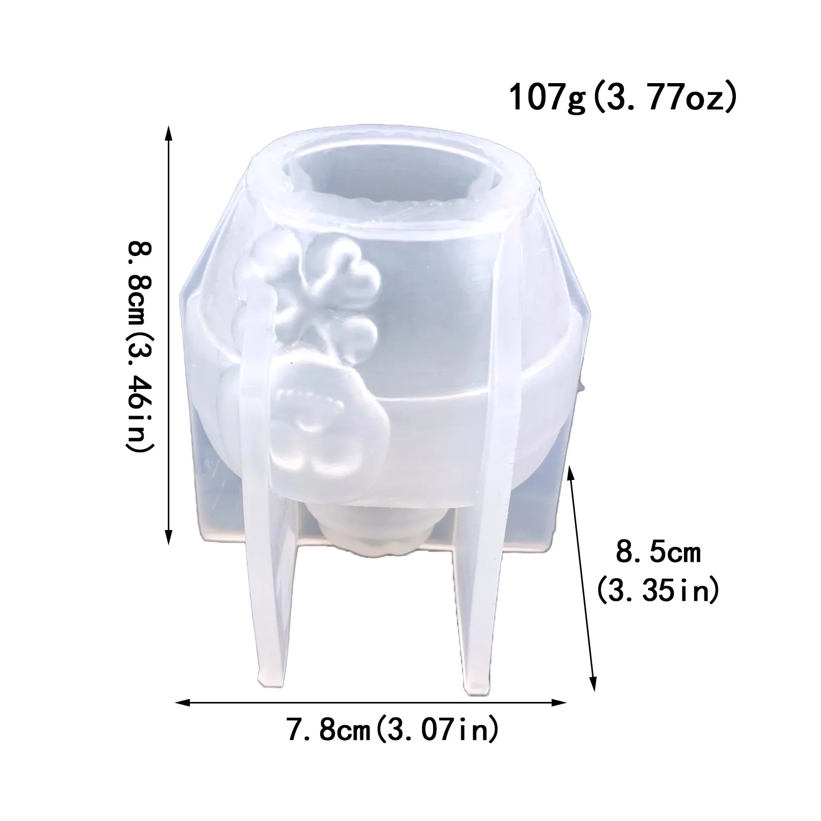 3.35 oz. UV Resin with Light & Mold