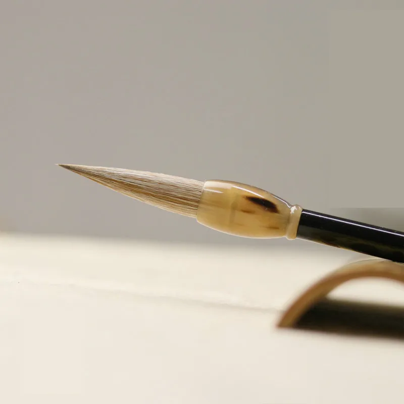 

Calligraphy Brush Ink Painting Chinese Traditional Painting Pen Large Regular Official Script Calligraphie Brush Long Peak Brush