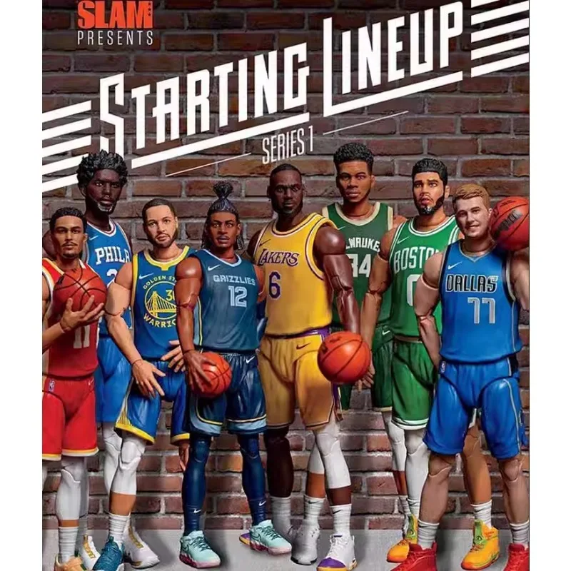 

Фигурка звездного баскетбола НБА Hasbro, 6 дюймов, 1/12 дюймов, фигурка героя из аниме Леброн Джеймс Стефен Карри, коллекционная игрушечная статуя