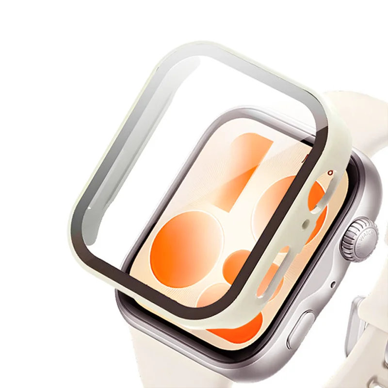 Premium HD Glass + Protective Case for Huawei Watch Fit - Enhanced Explosion Proof Screen Accessory