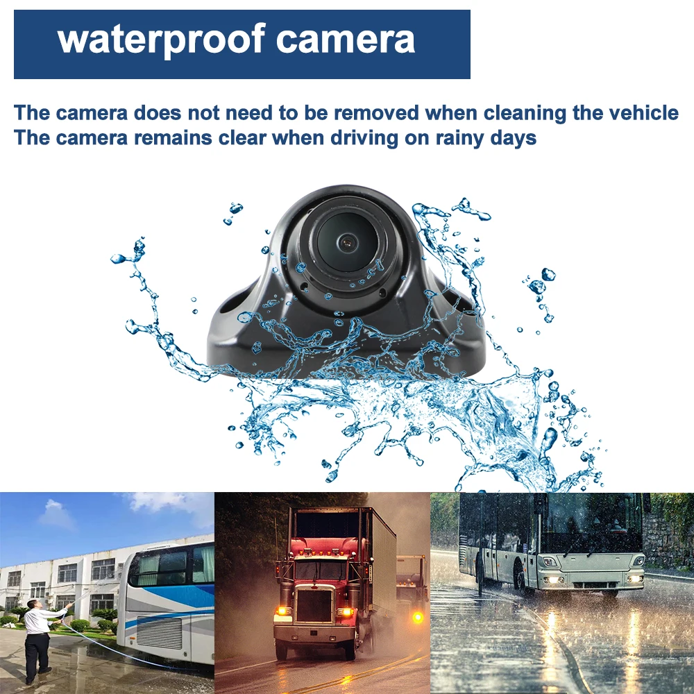 Carsanbo 1080P Around view System Panoramic Seamless 360 Seamless Surround 3D Imaging Parking Digital Video Recorder Bus Truck