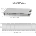 9 plates