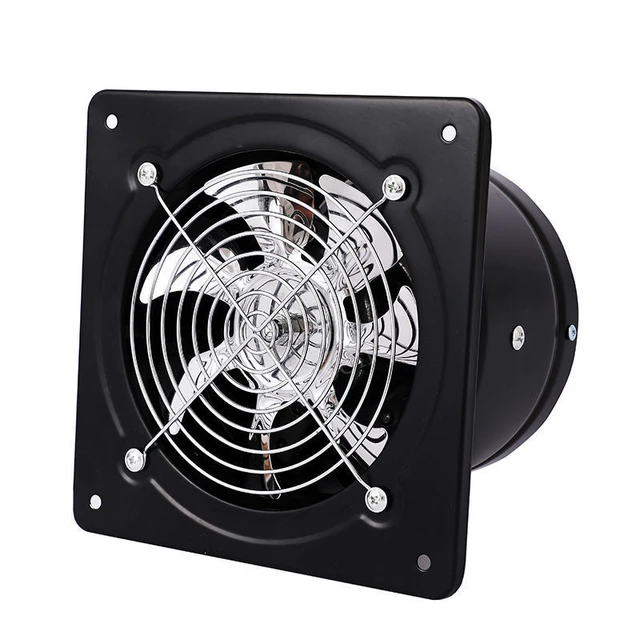 Metal Window Ventilator Extractor  High Speed Exhaust Fan Kitchen - 10inch  High - Aliexpress