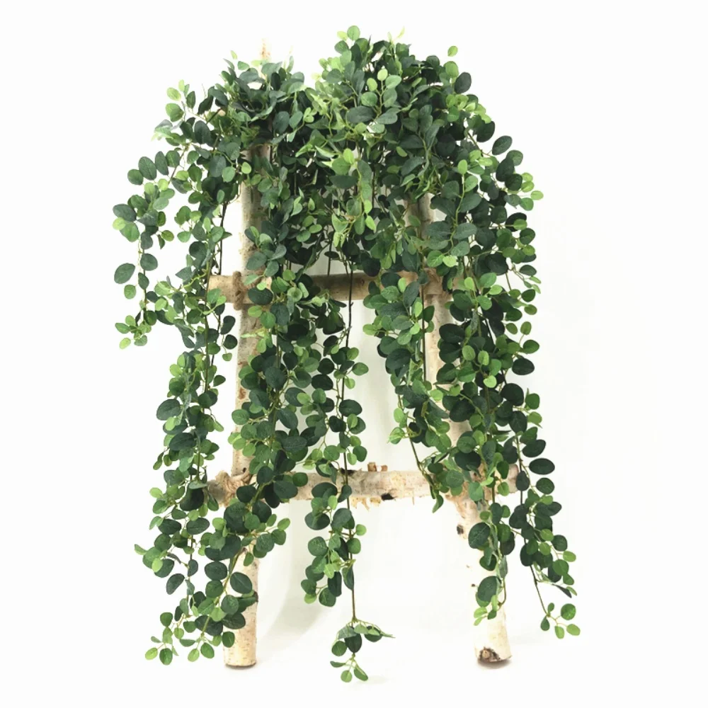 Description Picture 5 of item1pcs 80cm Mini Artificial Green Plants Hanging Ivy Leaves Rose Leaf Vine Hanging DIY Home Garden Wall Party Wedding Decoration