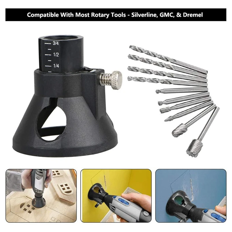 CUTTING GUIDE HSS Router Drill Bits Kit Attachment Accessories Grinding  I4S0 $6.30 - PicClick AU