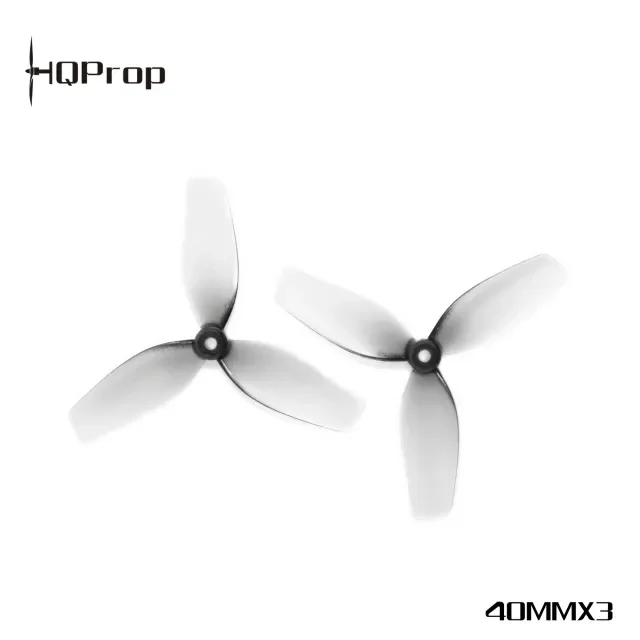 Hélices 40mm 3 pales PC pour drones FPV micro - Lot de 2/4/8/12 paires