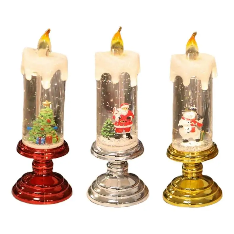 

Светодиодный беспламенные Свечи на батарейках меняющие цвет свечи с красивой теплой вспышкой создают рождественскую атмосферу