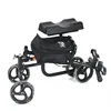 Leg Injury Rehabilitation Knee Mobility Scooter, Wheeled Walkers for Elderly, Comfortable Support Assisted Mobility Crutches 4