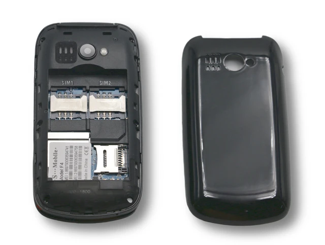 Mini teléfono móvil de plástico con tapa, botón de silicona grande, cámara,  Dial de velocidad, Radio FM, juego de Whatsapp, cubierta de bajo precio,  dos Sims - AliExpress
