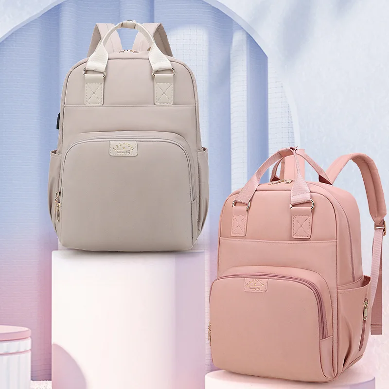 

Diaper Bags Backpack Portable Mommy Bag Multifunctional Dry and Wet Separation Mother and Baby Bag Milk Storage Insulation Bag