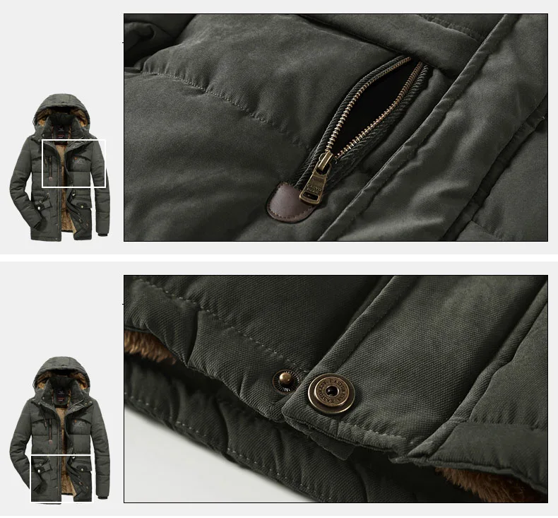 Men Fleece Hooded Men Winter Jacket Coat Military Cargo Jackets Thick Warm Winter Parka 9 S7454d80e3ee345e3b8967a3678c6405ab