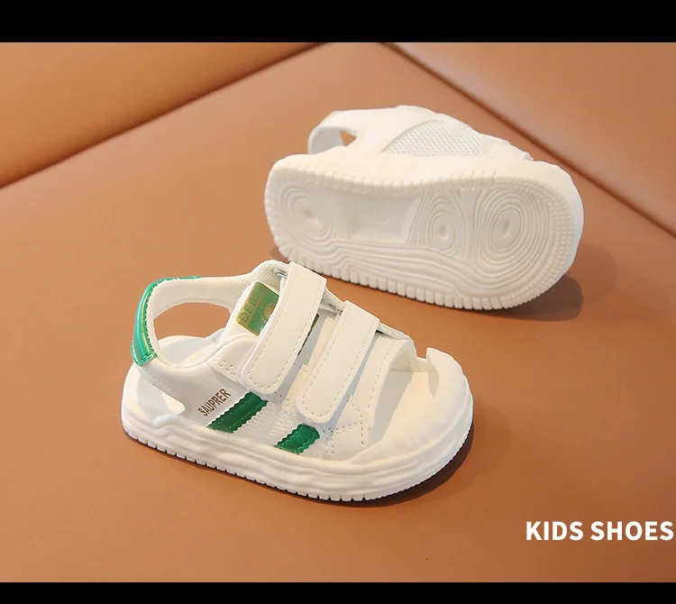New Summer Children Sandals For Boys Mesh Breathable Girls Shoes Hollow-out Non-slip Beach Sandals