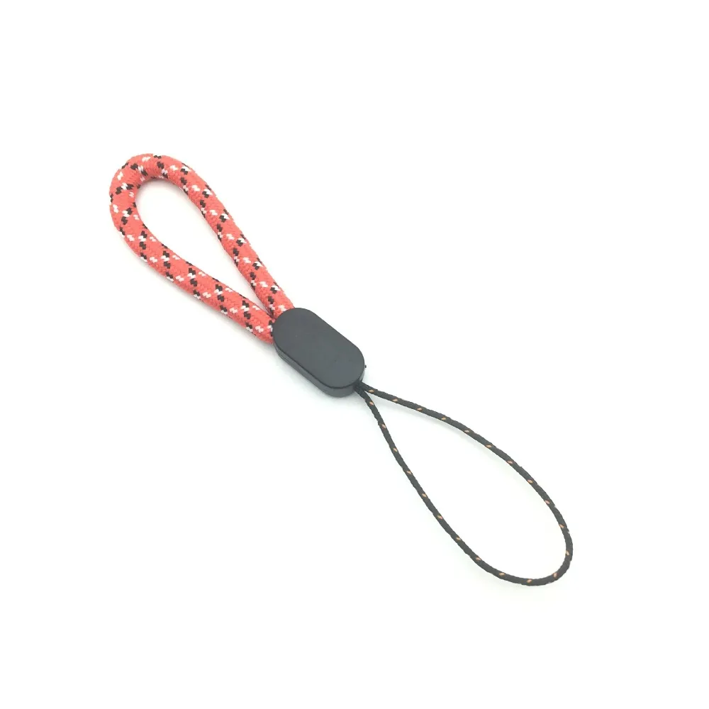 짧은 휴대폰 손목 스트랩, 손가락 링 끈, 열쇠, USB 플래시, 작은 물건, 둥근 줄 키체인, 휴대폰용