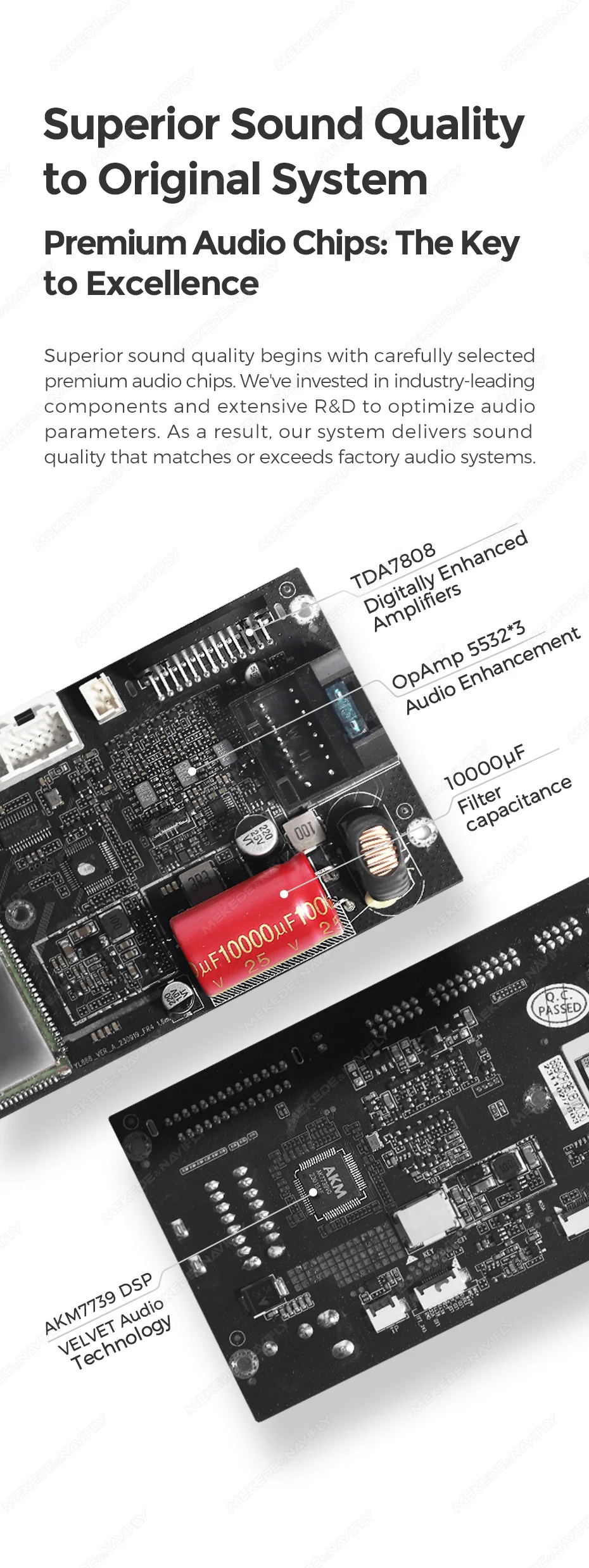 DUDUAUTO DUDU7 9/9.5/10/10.36 pulgadas Android 13 Carplay Inalámbrico A7870 DSP Radio para Auto 8G+128G Universal para Toyota Honda Kia Renault Peugeot Hyundai BMW Benz Audi Fiat Ford VW Skoda SEAT Reproductor Multimedia Sistema Inteligente Navegación GPS 4G Wifi Estéreo BT 7